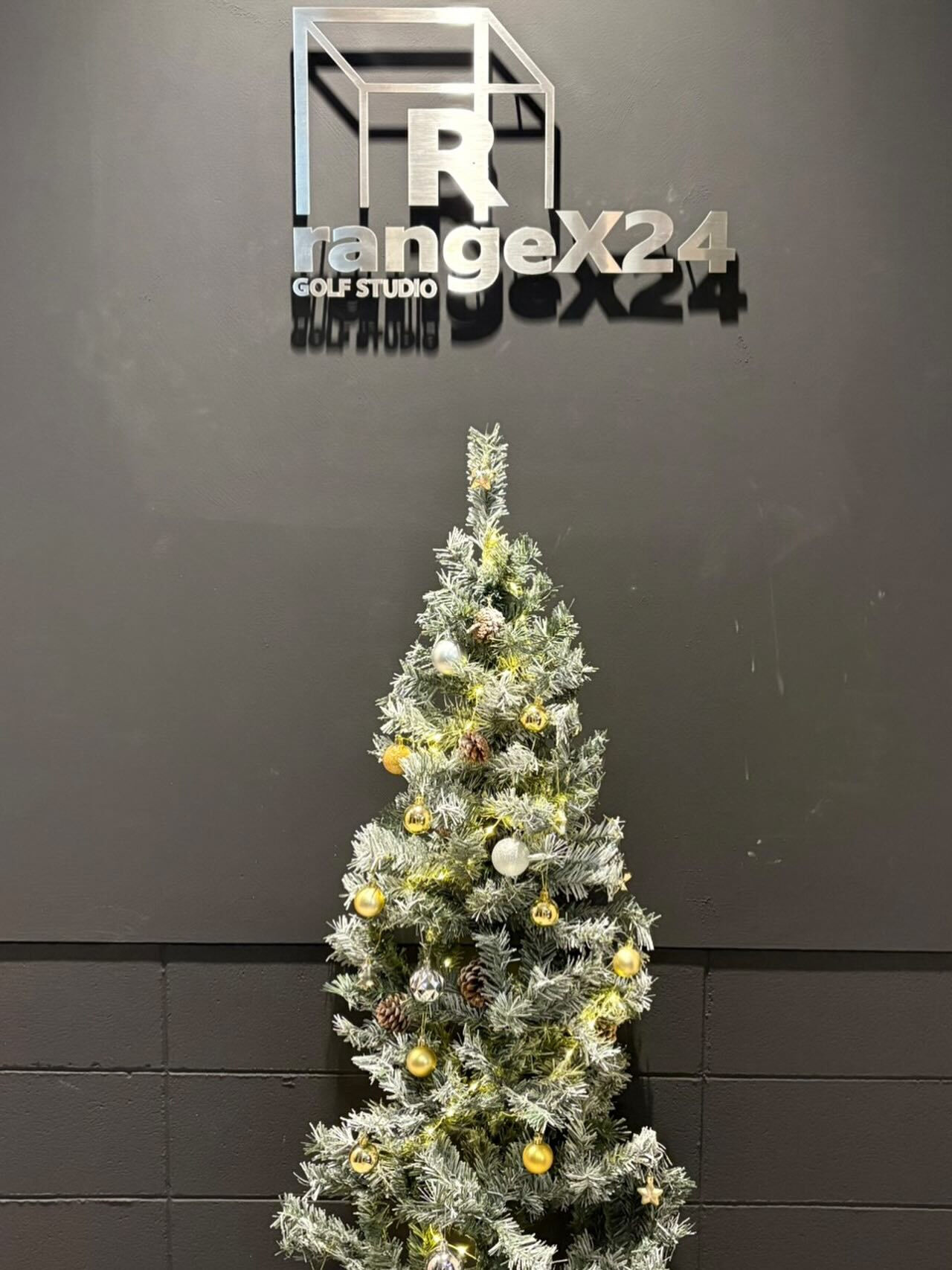 rangeX24も少しずつクリスマス仕様に🎄✨