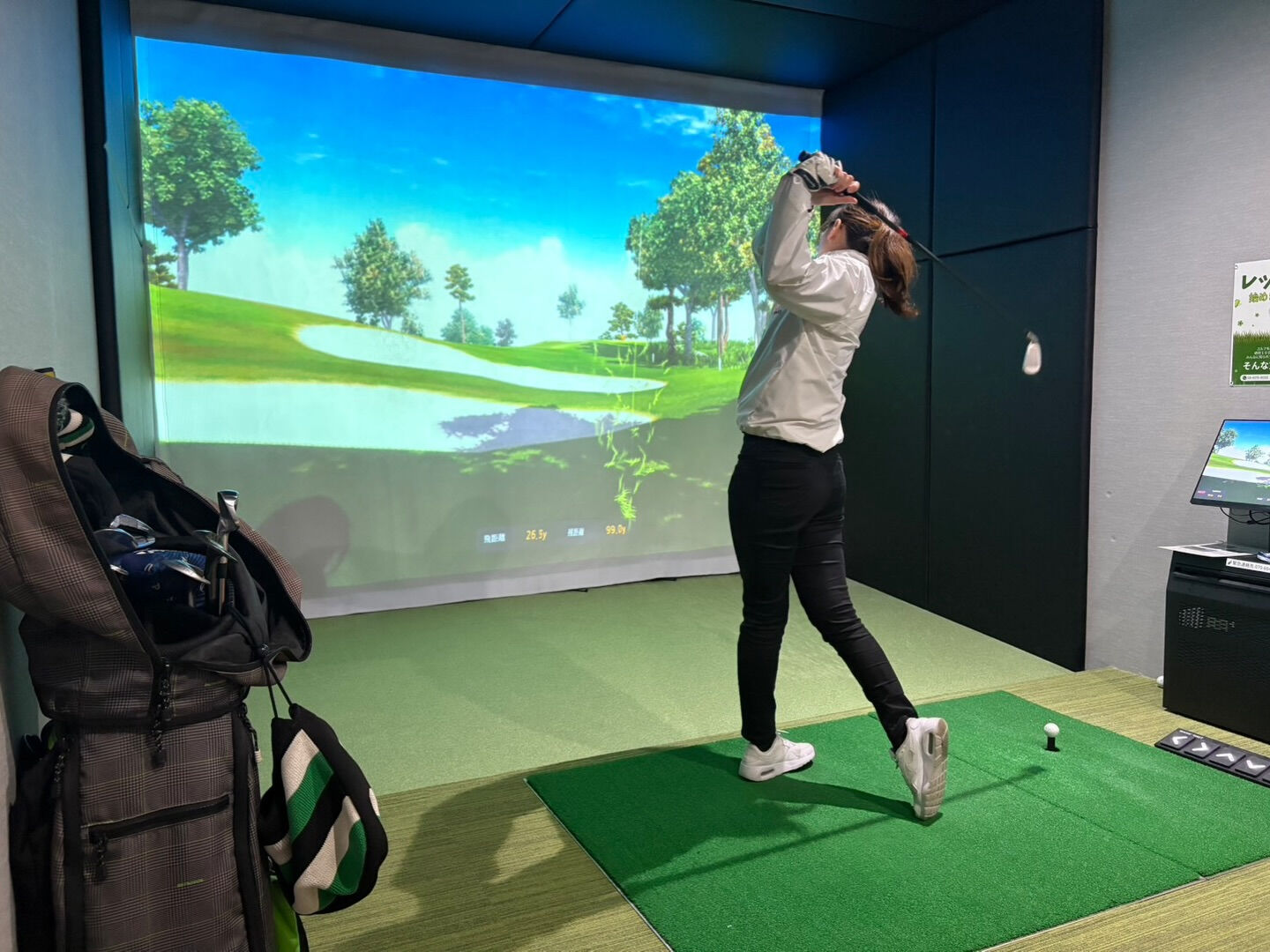 ナイスショットの余韻が残る1枚⛳️✨