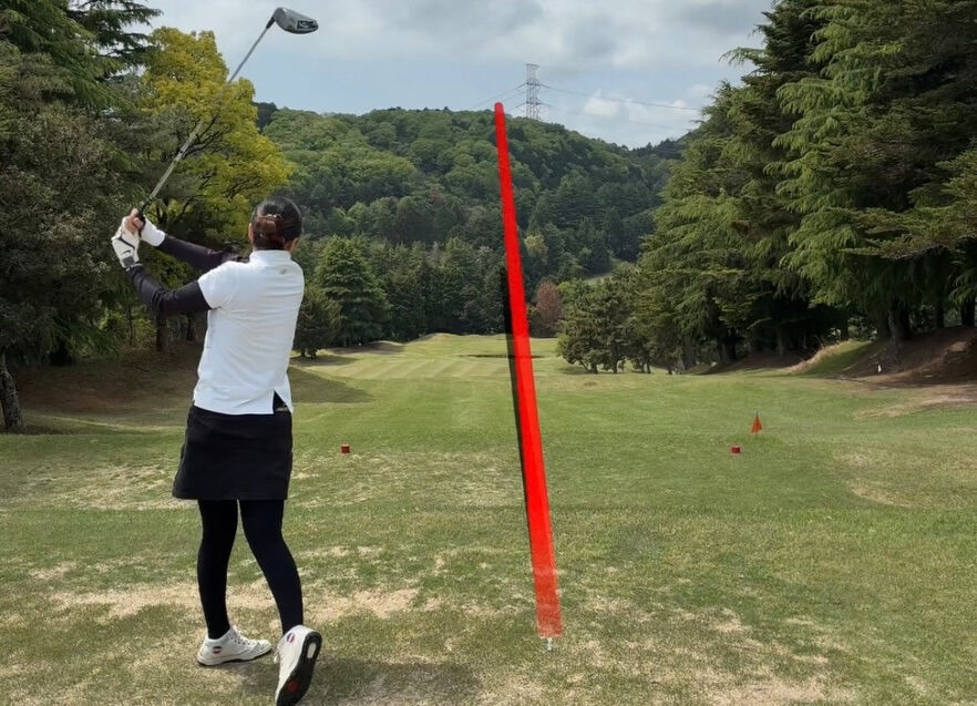今日は皇子山カントリーで練習ラウンド⛳️