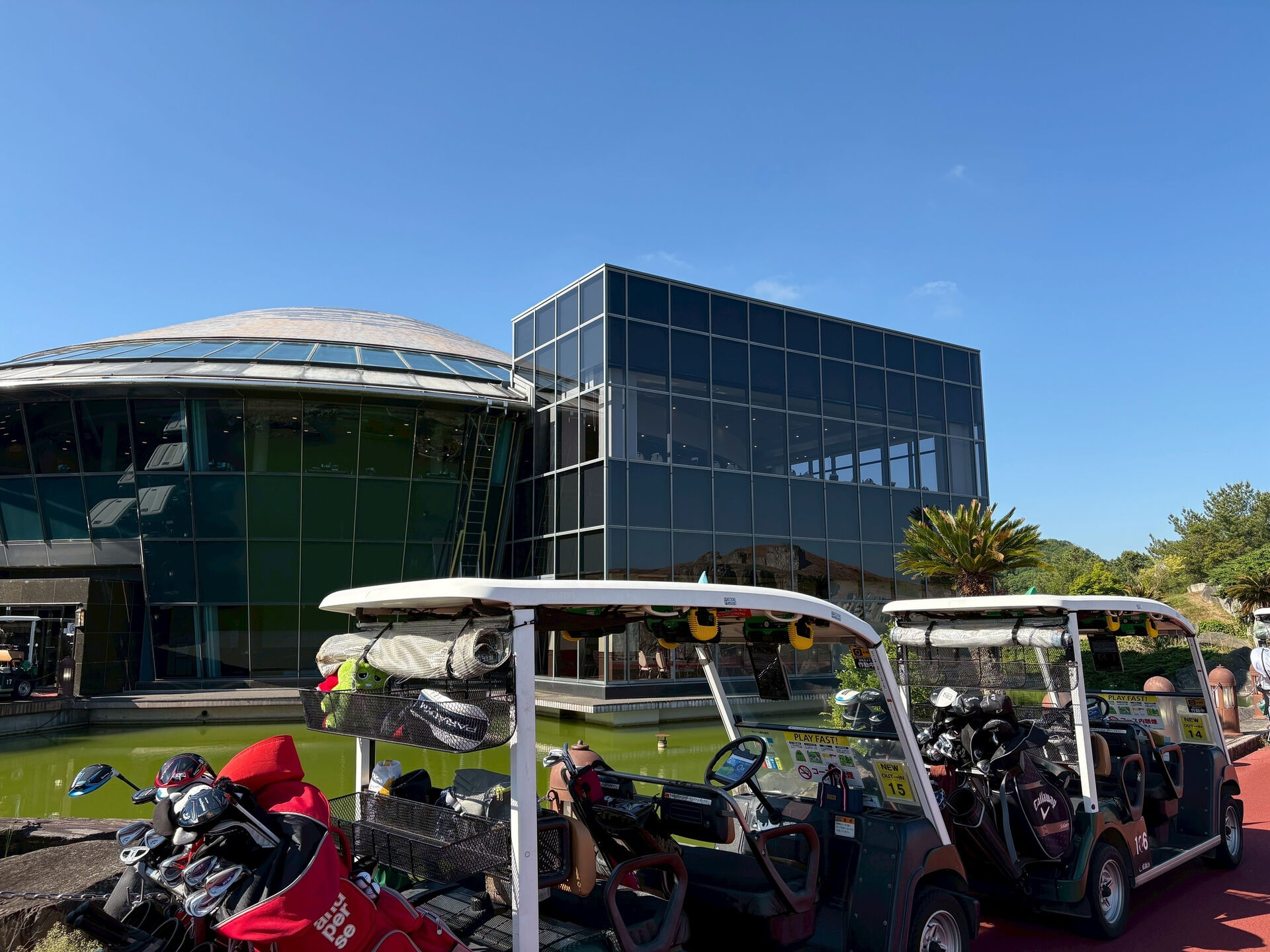 昨日はロータリーゴルフ倶楽部へ⛳️